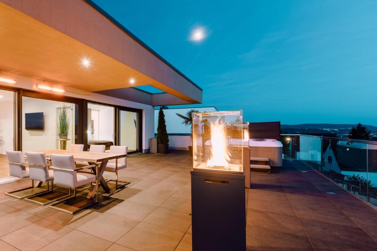 Traumblick Trifft Luxus! Appartement Weitersburg Buitenkant foto
