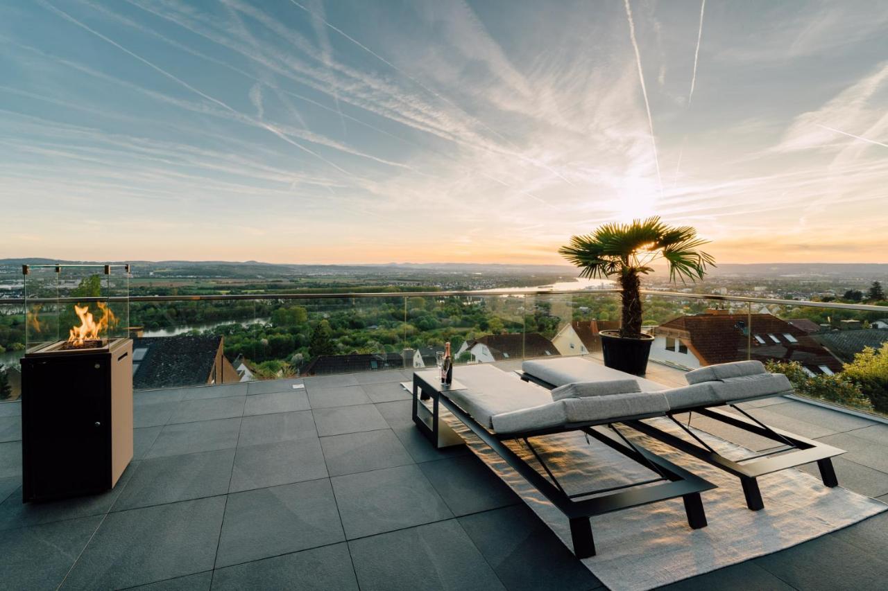 Traumblick Trifft Luxus! Appartement Weitersburg Buitenkant foto