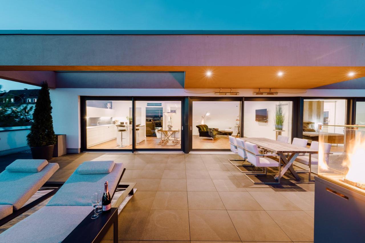 Traumblick Trifft Luxus! Appartement Weitersburg Buitenkant foto