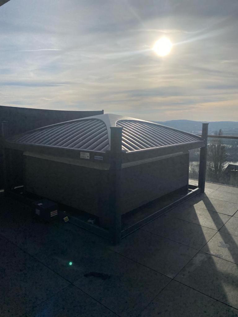 Traumblick Trifft Luxus! Appartement Weitersburg Buitenkant foto