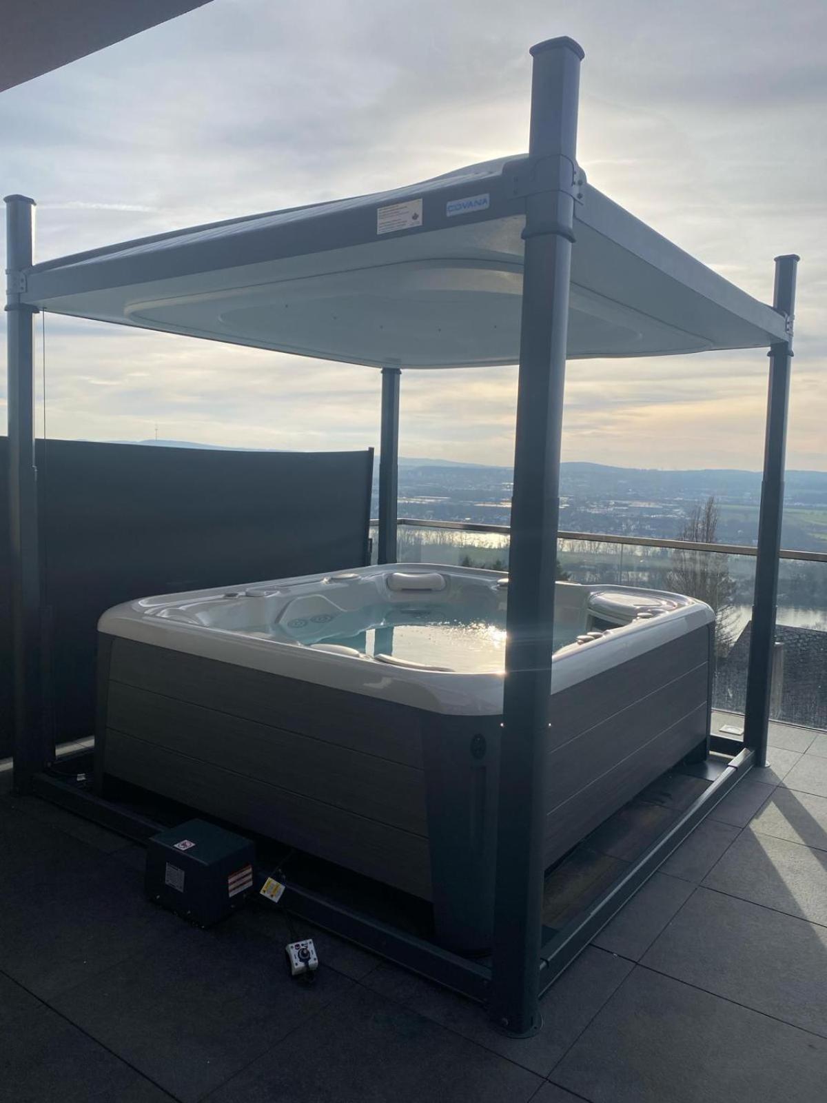 Traumblick Trifft Luxus! Appartement Weitersburg Buitenkant foto